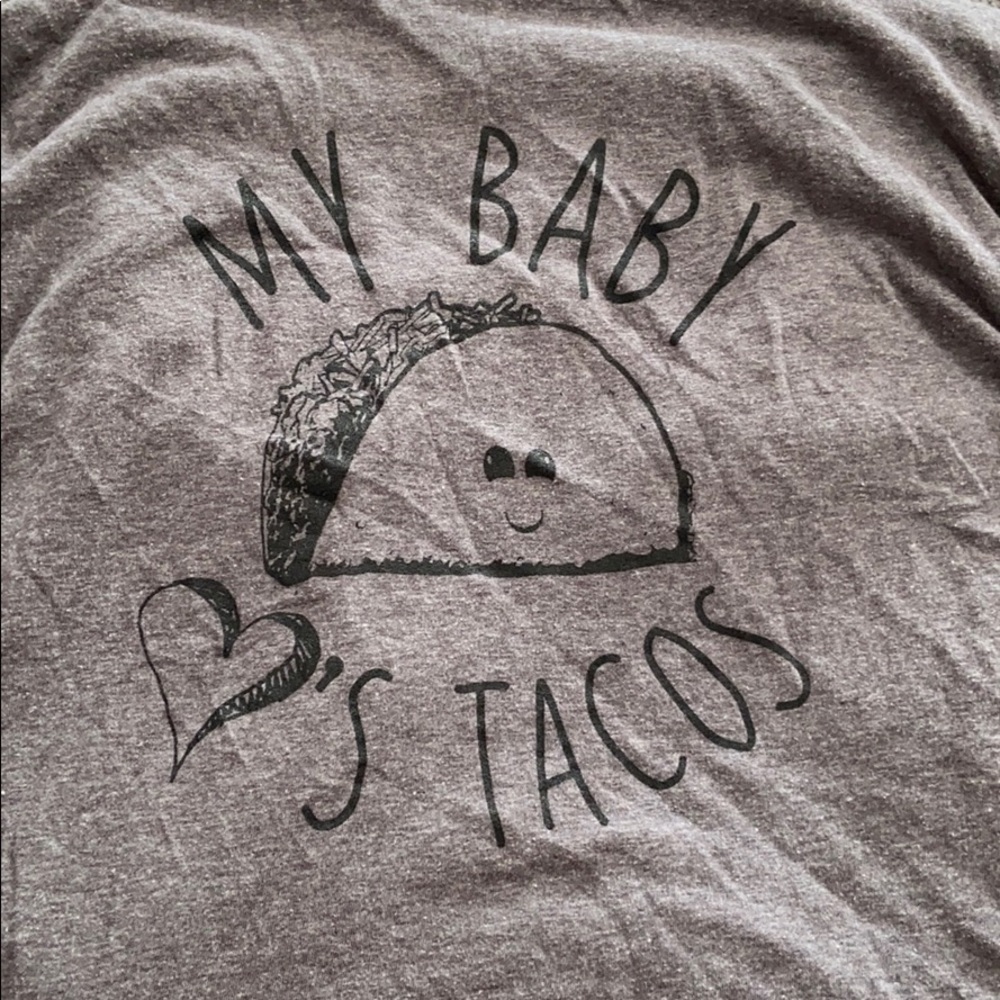 Maternity taco t shirt